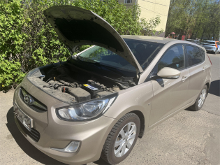 Аккумулятор для Hyundai Solaris I 2011 — 2014