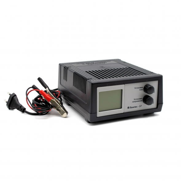 Зарядное устройство Вымпел 57 (автомат, 0-20А, 7,4-18В жк индикатор)