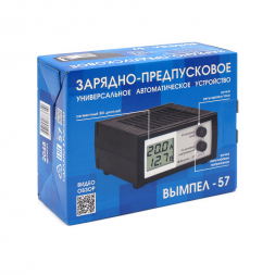 Зарядное устройство Вымпел 57 (автомат, 0-20А, 7,4-18В жк индикатор)