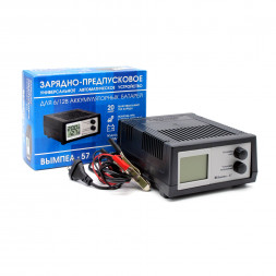 Зарядное устройство Вымпел 57 (автомат, 0-20А, 7,4-18В жк индикатор)