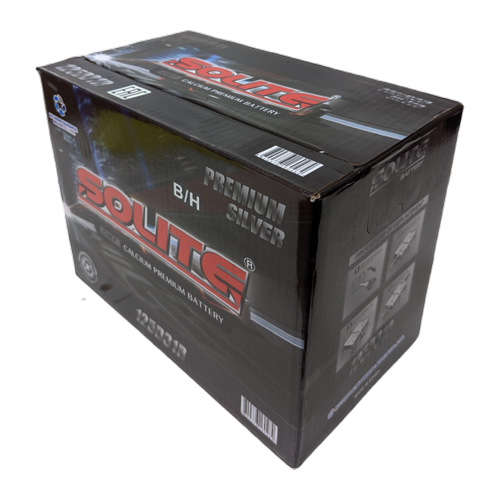 Автомобильный аккумулятор Solite Silver 125D31R BH 110 Ач 850A прям. пол. (301x175x220) с бортиком