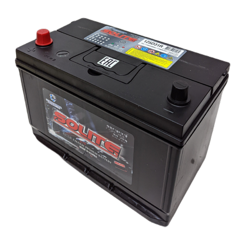 Автомобильный аккумулятор Solite Silver 125D31R BH 110 Ач 850A прям. пол. (301x175x220) с бортиком