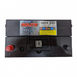 Аккумулятор Solite Silver 125D31R BH 110 Ач 850A прям. пол. (301x175x220) с бортиком