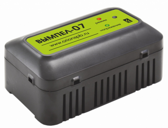 Зарядное устройство Вымпел 07 (автомат, 1.2А, 12В для гелевых и кислотных АКБ)