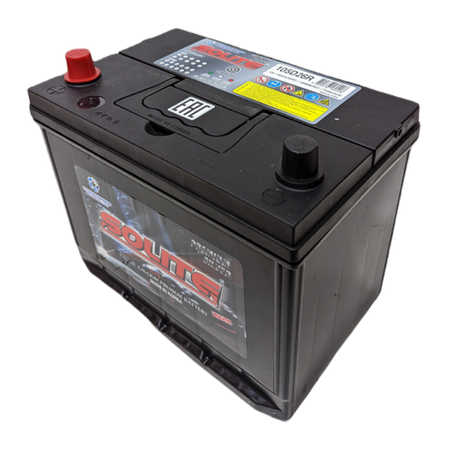 Автомобильный аккумулятор Solite Silver 105D26R BH 95 Ач 710A обр. пол. (260x175x225) с бортиком