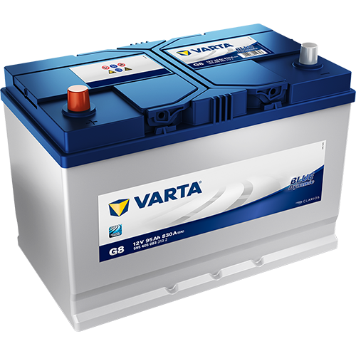 Автомобильный аккумулятор Varta G8 Blue Dynamic 95 Ач прям. пол. 830A (306x173x225) 595 405 083