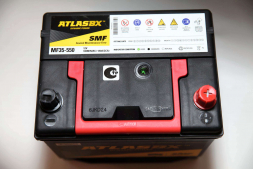 Аккумулятор ATLAS MF 35-550 60 Ач 550A обр. пол. (230x173x225) с бортиком