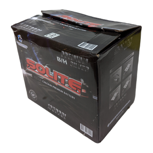 Автомобильный аккумулятор Solite Silver 105D26L BH 95 Ач 710А обр. пол. (260x175x225) с бортиком