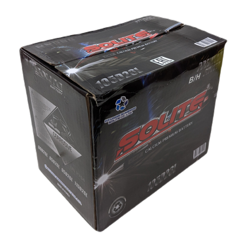 Автомобильный аккумулятор Solite Silver 105D26L BH 95 Ач 710А обр. пол. (260x175x225) с бортиком