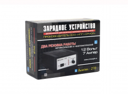 Зарядное устройство Вымпел 270 (автомат/ручн, 0-7A, 15-19В, линейный амперм.)