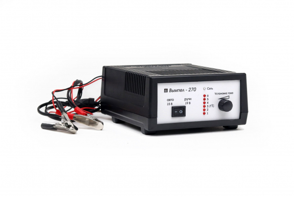 Зарядное устройство Вымпел 270 (автомат/ручн, 0-7A, 15-19В, линейный амперм.)