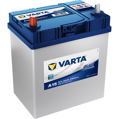 Автомобильный аккумулятор Varta Blue Dynamic A15 40L 330A 187x127x227(540127033)
