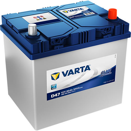 Автомобильный аккумулятор Varta D47 Blue Dynamic 60 Ач 540A обр. пол. (232x173x225) 560 410 054