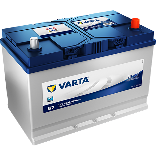 Автомобильный аккумулятор Varta G7 Blue Dynamic 95 Ач 830A обр. пол. (306x173x225) 595 404 083