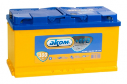 Аккумулятор АКОМ (Akom) EFB 100 Ач 950A прям. пол. (352x175x190) Росс. авто