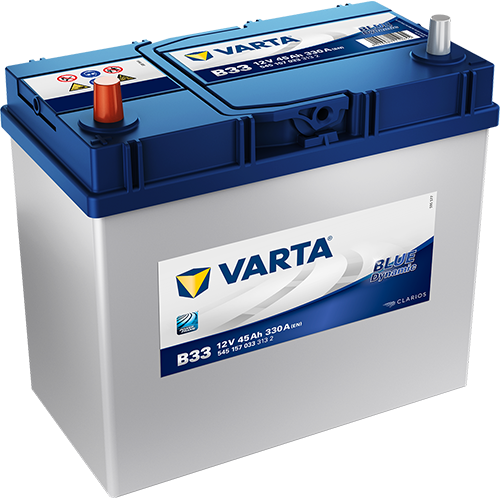 Автомобильный аккумулятор Varta Blue Dynamic B33 45L 330A 238x129x227 уз. кл.