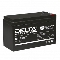 Аккумулятор Delta DT 1207, 12V 7Ah (151x65x102)