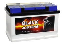 Аккумулятор Black Machine 75 Ач 650A обр. пол. (278x175x175) LB3 низкий