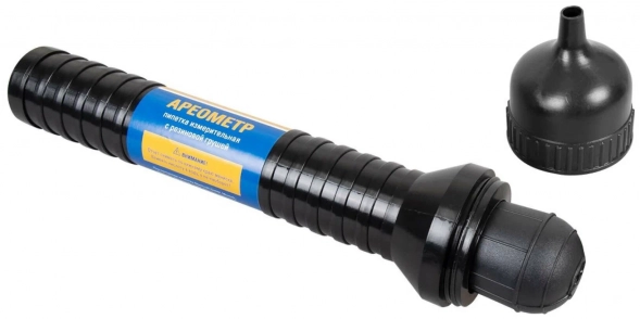 Ареометр универсальный KRAFT KT835570 в пласт. тубе с воронкой