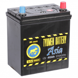 Аккумулятор Tyumen Battery Asia 40 Ач обр. пол. 370A (187x127x227)