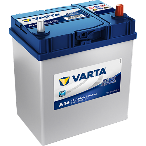 Автомобильный аккумулятор Varta Blue Dynamic A14 40R 330A 187x127x227