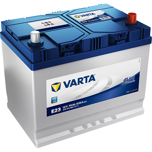 Автомобильный аккумулятор Varta E23 Blue Dynamic 70 Ач 630A обр. пол. (261x175x220) 570 412 063