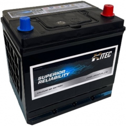 Аккумулятор HITEC 75D23L 65 Ач 590A обр. пол. (230x173x225) c бортиком