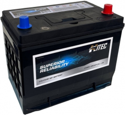 Аккумулятор HITEC 90D26L 80 Ач 640A обр. пол. (260x173x225) c бортиком