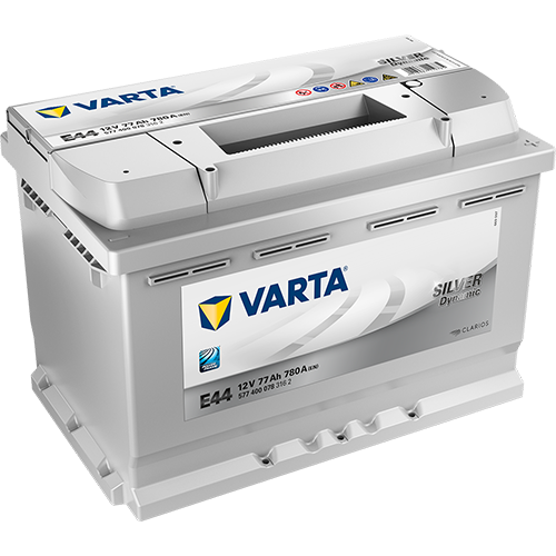 Автомобильный аккумулятор Varta E44 Silver Dynamic 77 Ач обр. пол. 780A (278x175x190) 577 400 078
