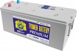 Аккумулятор Tyumen Battery Premium 145 Ач прям. пол. 1020A (513x190x230)