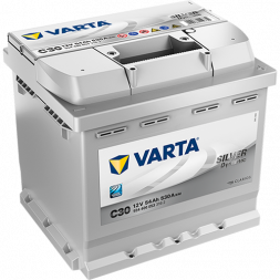 Аккумулятор Varta C30 Silver Dynamic 54 Ач 530A обр. пол. (207x175x190) 554 400 053