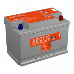 Аккумулятор Titan Arctic 75 Ач 750A обр. пол. (278x175x190) 6CT-75.0 VL