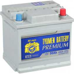 Аккумулятор Tyumen Battery Premium 50 Ач обр. пол. 440A (207x175x190)