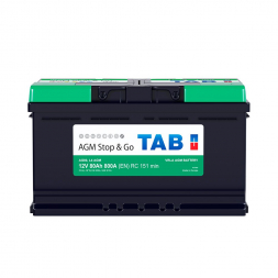 Аккумулятор Tab AGM Stop-n-Go 80R (800A 315x175x190) 213080