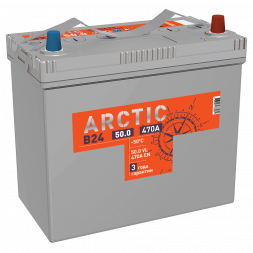 Аккумулятор Titan Arctic Asia 50 Ач 470А обр. пол.(236x128x223) 6СТ-50.0 VL B00