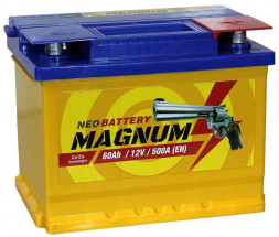 Аккумулятор Magnum 60 Ач 500A обр. пол. (242x175x190) Евро авто