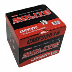 Аккумулятор Solite 55516 55 Ач 500А обр. пол. (207x175x175) CMF