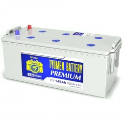Аккумулятор Tyumen Battery Premium 145 Ач обр. пол. 1020A (513x190x230)