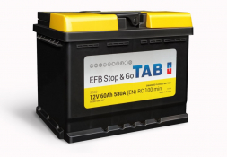 Аккумулятор Tab EFB Stop-n-Go 60R (580A 242x175x190) 212060 56088