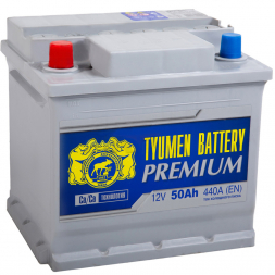 Аккумулятор Tyumen Battery Premium 50 Ач прям. пол. 440A (207x175x190)