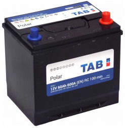 Аккумулятор Tab Polar 60 Ач 600А обр. пол. 246861 (230x173x220) 56068 S60J 55D23L