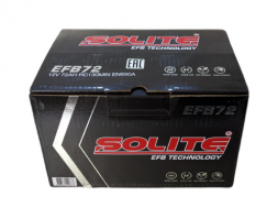 Аккумулятор Solite EFB 72 Ач 650A обр. пол. (278х175х175) Start-Stop