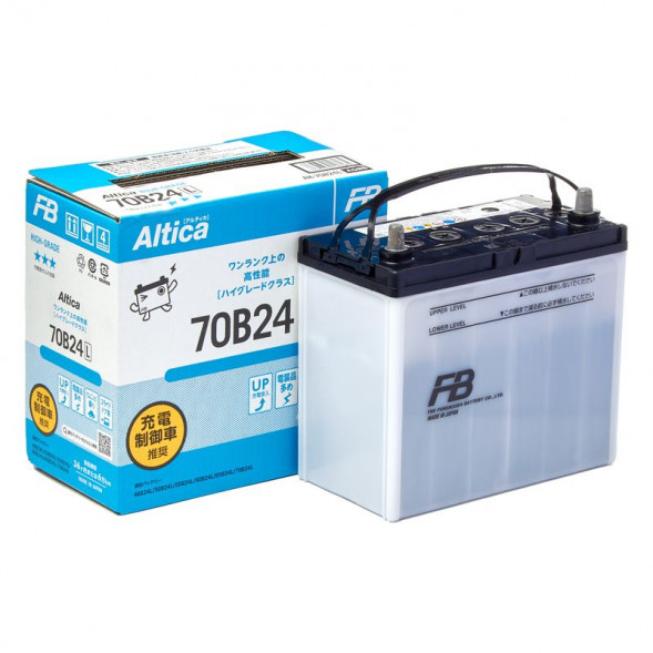 Автомобильный аккумулятор FB Altica HIGH-GRADE 70B24L 50 Ач 520A (238x129x225) обр. пол.
