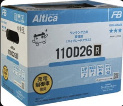 Аккумулятор FB Altica HIGH-GRADE 110D26R 80 Ач 750A (261x173x225) прям. пол.