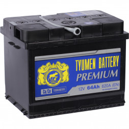 Аккумулятор Tyumen Battery Premium 64 Ач прям. пол. 620A (242x175x190)
