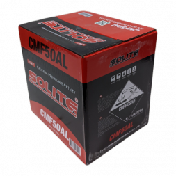 Аккумулятор Solite 50AL 50 Ач 470А обр. пол. (206x172x184) с бортиком