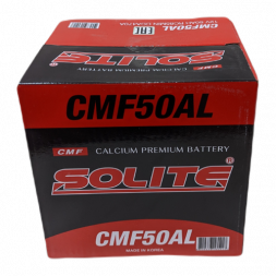 Аккумулятор Solite 50AL 50 Ач 470А обр. пол. (206x172x184) с бортиком