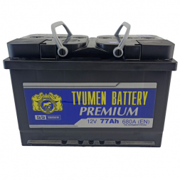 Аккумулятор Tyumen Battery Premium 77 Ач обр. пол. 670A (278x175x190)