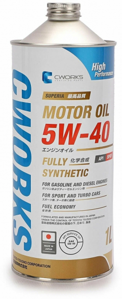 Масло моторное CWORKS 5W-40 1л (A13SR2001) SP/CF дизель, бензин