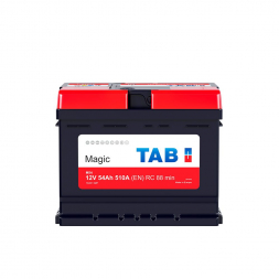 Аккумулятор Tab Magic 54 Ач 510A обр. пол. 189054 (207x175x175) 55401 SMF M54